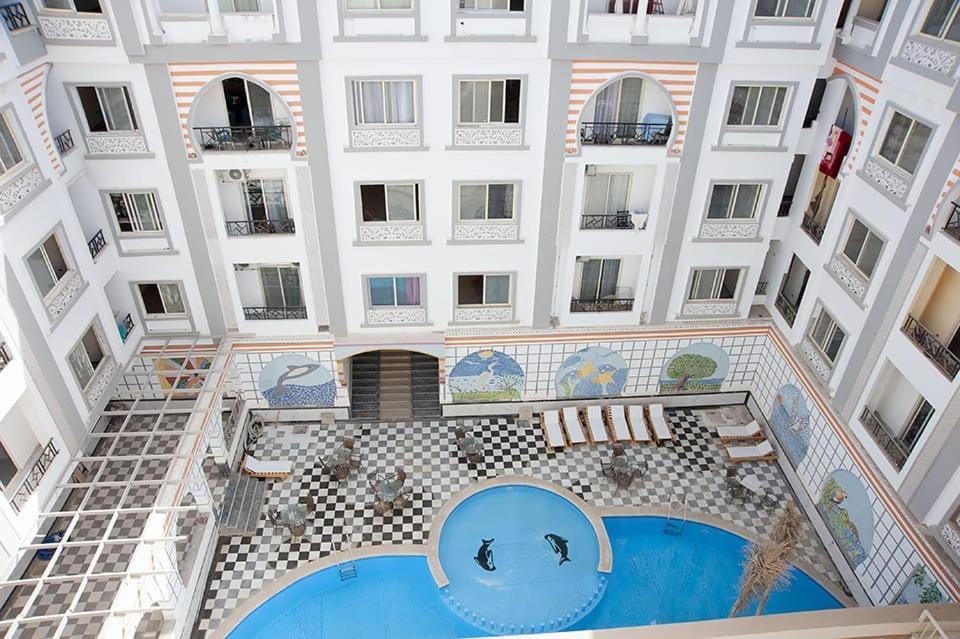 Studio Pool View Next To The Marina,Sheraton Plaza 320 Hurghada Exterior foto
